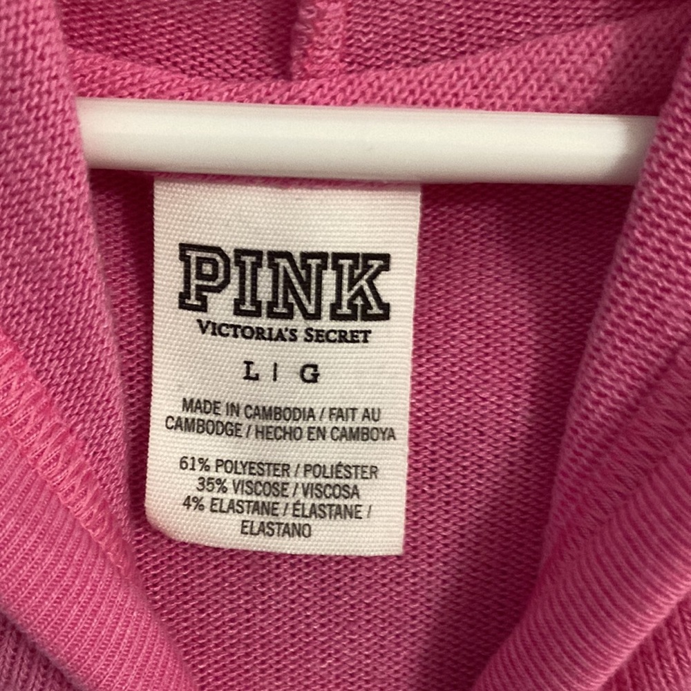 PINK Victorias Secret Zip-Up Hoodie - Picture 3 of 4